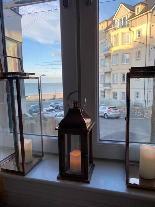 Luxury Modern 1Bed Sea View Apartment Rhos-on-Sea Exterior photo