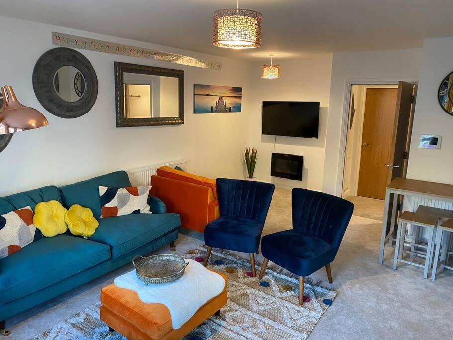 Luxury Modern 1Bed Sea View Apartment Rhos-on-Sea Exterior photo